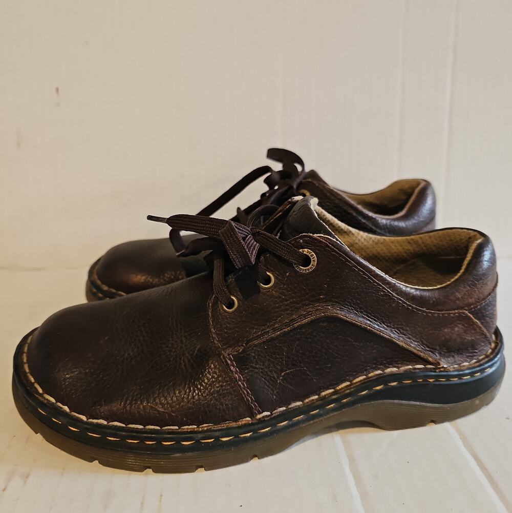 Dr. Doc Martens Men’s 11194 Brown Lace Up Oxford Casual Leather Shoes Size 8